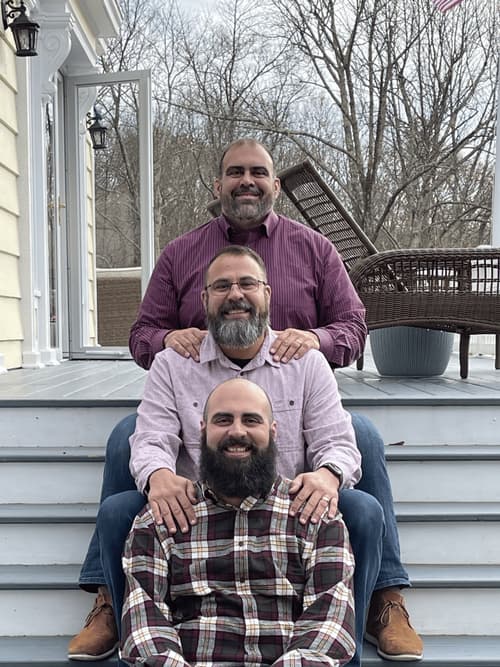 The Merris Brothers together